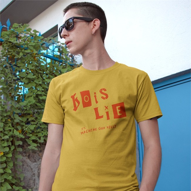 Bois Lie T Shirt Avril Lavigne Merch Bois Lie Shirts Ft Machine Gun Kelly