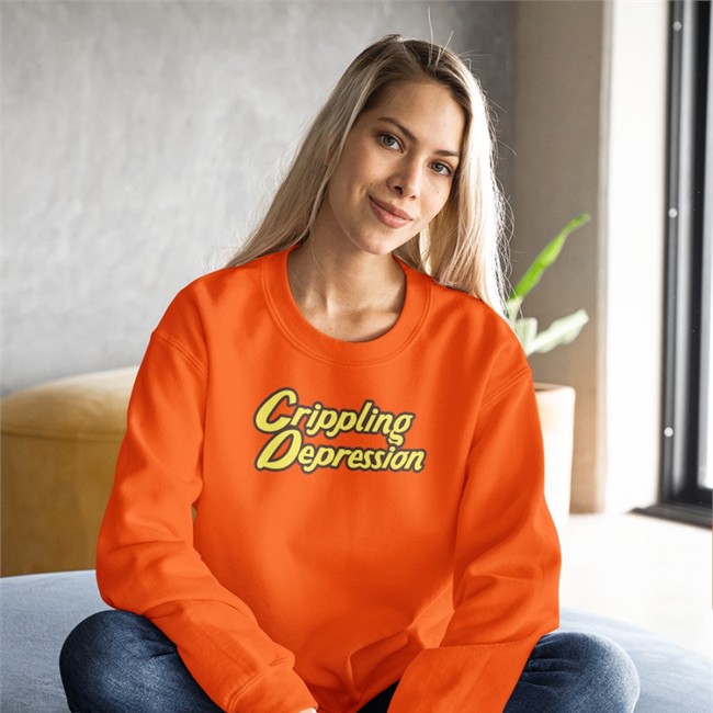 Fucked Up Merch Crippling Depression Tee Fucked Up Looking Food