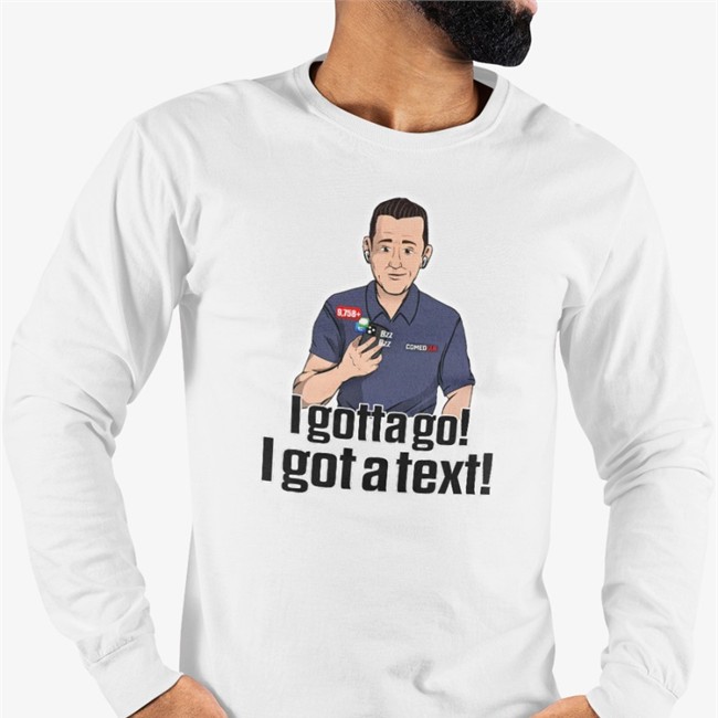I Gotta Go I Got A Text Rapsheet & Friends T Shirt Pat Mcafee Show Merch Ian Rapoport Pat Mcafee Show Merch I Gotta Go I Got A Text T Shirts Ian Rapoport