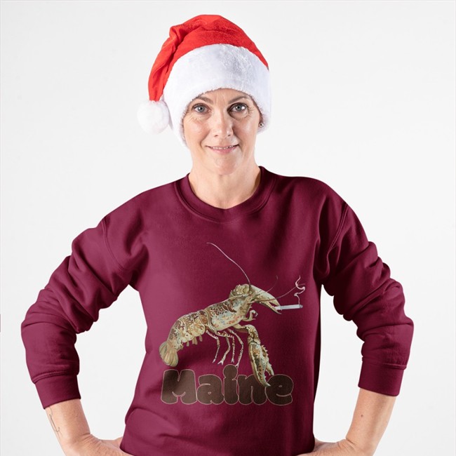 Dank Lobster From Maine Shirts Aaron Reynolds Dank Lobster From Maine Hooded Sweatshirt Aaron Reynolds
