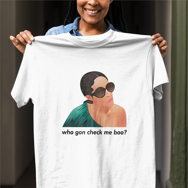 Shybysheree Shop Who Gon Check Me Boo Shirts Sheree Whitfield Who Gon Check Me Boo Shirts