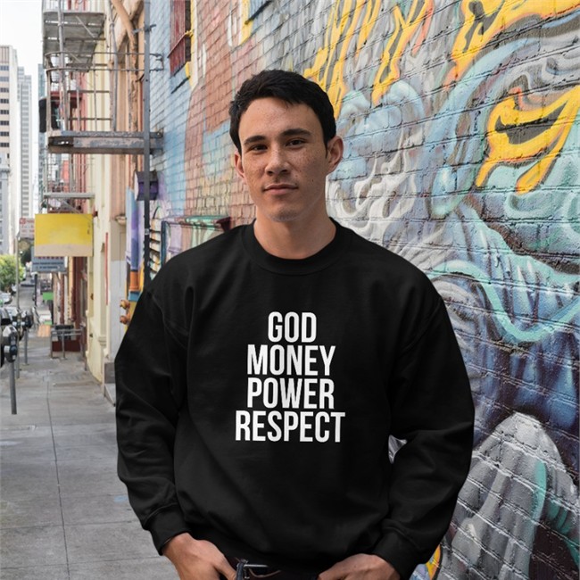 God Money Power Respect Hats