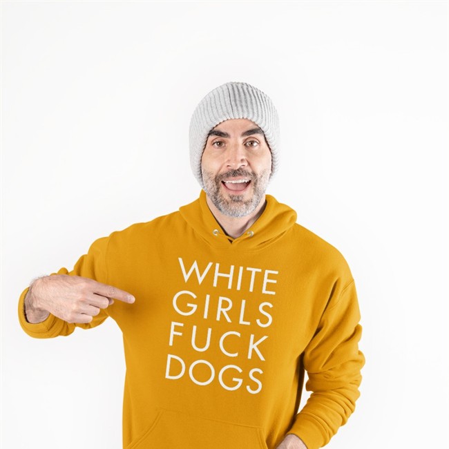 Rusty-Cage White Girls Fuck Dogs Shirts The Gangstalker Rusty-Cage White Girls Fuck Dogs Tee