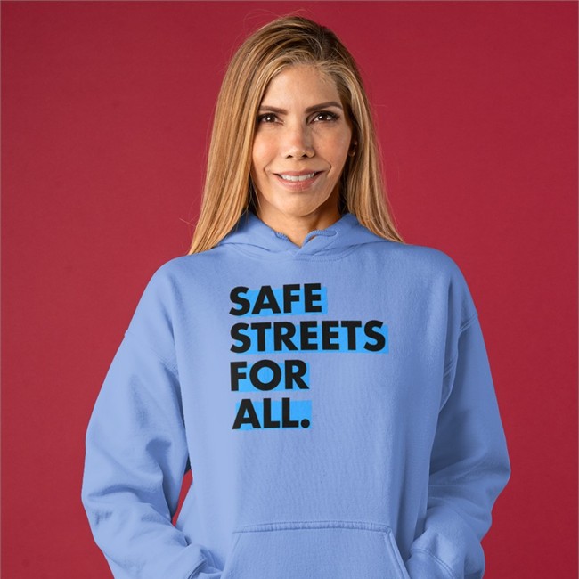 Safe Streets For All Tank White Safe Streets For All Sweatshirt