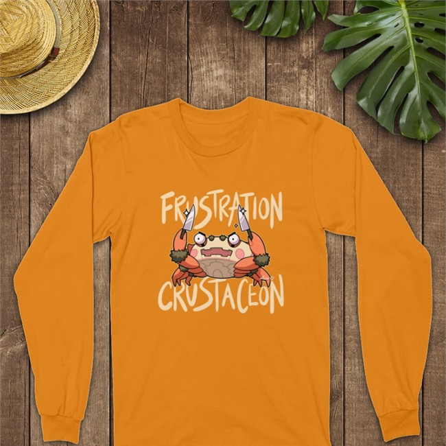 Crab Frustration Crustaceon Sweatshirts Alcor