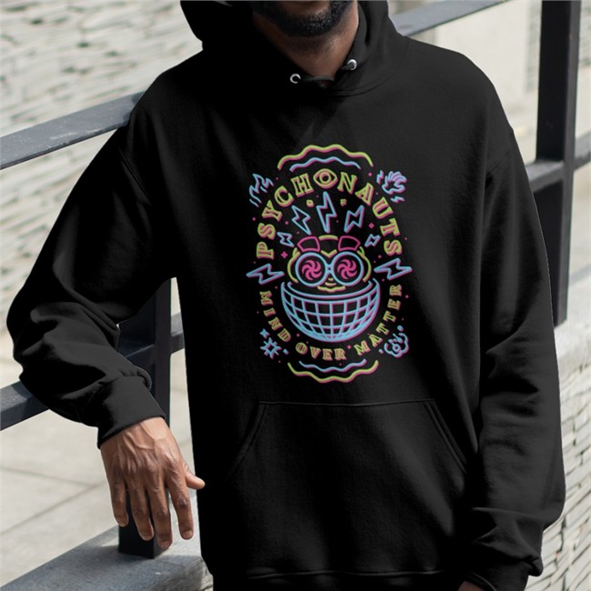 Fangamer Store Psychonauts Mind Over Matter T Shirt Fangamer Store Psychonauts Mind Over Matter Hoodies By Jon Kay