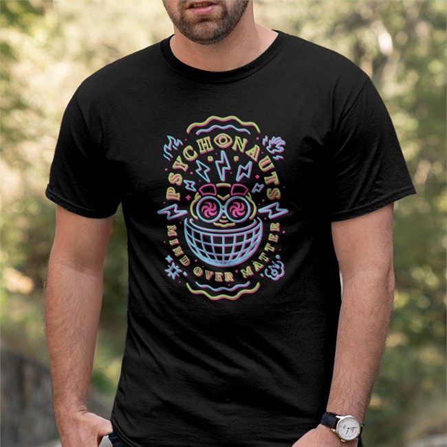 Fangamer Store Psychonauts Mind Over Matter T Shirt Fangamer Store Psychonauts Mind Over Matter Shirt
