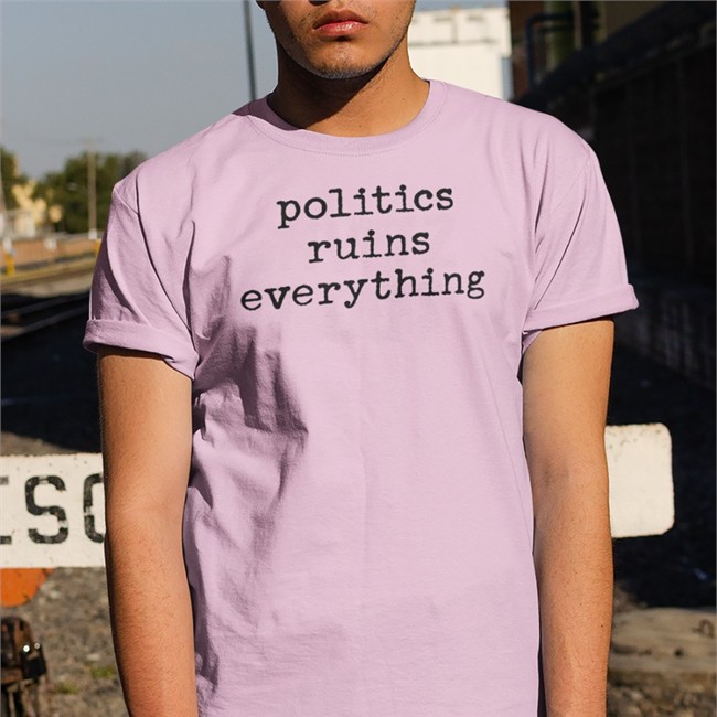 Viva Frei Merch Politics Ruins Everything Tank Top Thevivafrei