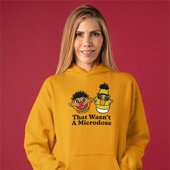 That Wasn't A Microdose Crewneck Sweatshirt Shitheadsteve