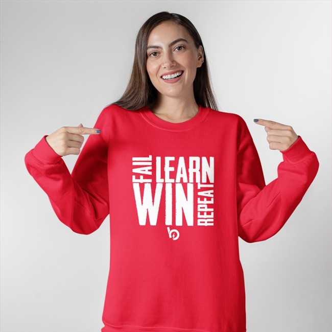 Fail Learn Win Repeat Tee Trevor Bauer Merch Fail Learn Win Repeat Long Sleeve Shirt