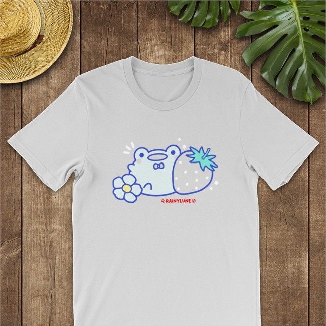 Rainylune Friend The Frog Strawberries Shirt Hottopic Merch Friend The Frog Strawberries Hat By Rainylune
