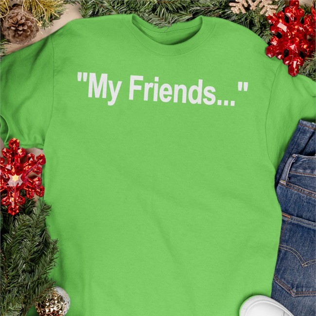 My Friends Shirt Blue Colin Gladman My Friends T-Shirt