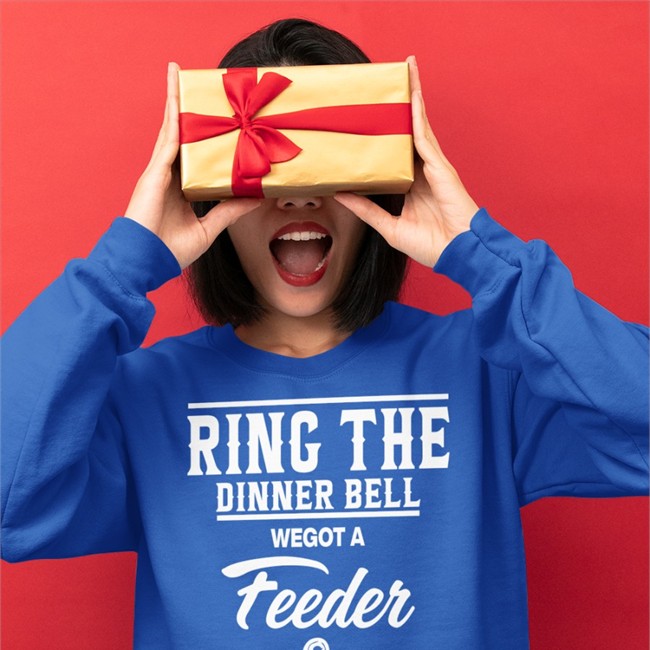 Piki Bruh Ring The Dinner Bell We Got A Feeder T Shirt Blue Piki Bruh Ring The Dinner Bell We Got A Feeder Cap Blue