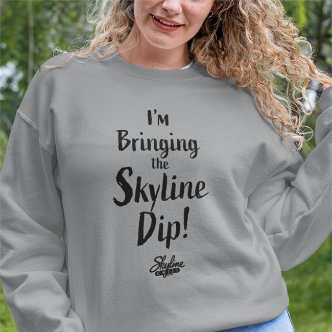 Hot Skyline Chili I'm Bringing The Skyline Dip Shirt Heather Skyline Chili I'm Bringing The Skyline Dip Cap Hat Heather