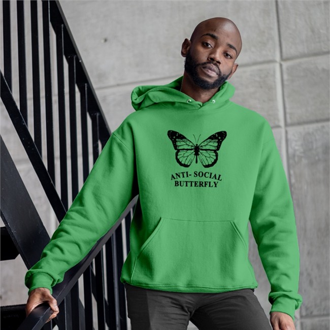 Anti Social Butterfly Shirt Sam Ann Anti Social Butterfly Hoodie