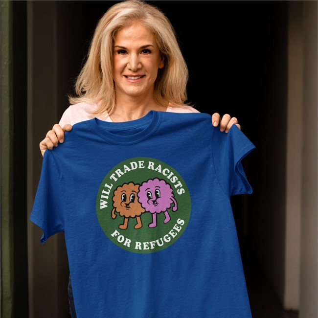 Nordacious Store Will Trade Racists For Refugees T Shirt Nordacious Merch Will Trade Racists For Refugees Shirts