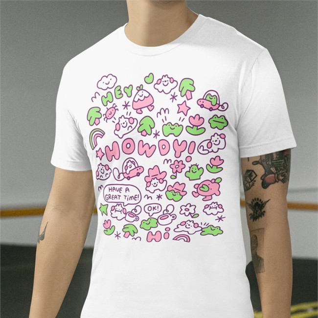 Momo Draws Duotone Editions Store Hey Howdy Hi Shirt Duotone Editions Store Hey Howdy Hi Long Sleeve Momo Draws