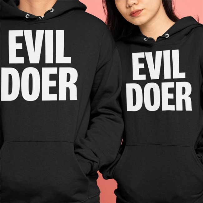 Trending HeartAttackMane Evil Doer Shirt Black Preorder Drop Friday 9/16 At Noon Est Evil Doer Tees By Heart Attack Man