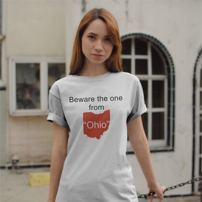 Kat Beware The One From Ohio Tee The_Katastrophy