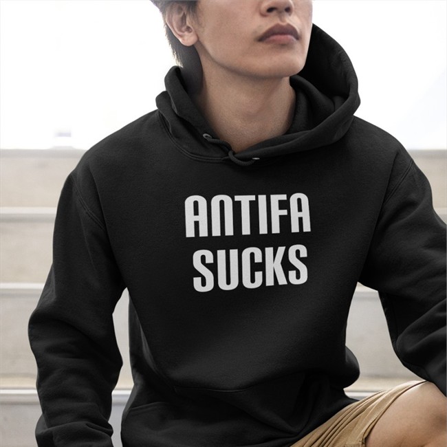 Ms Patriotic Antifa Sucks Hoodie Mspatriotic503 Antifa Sucks Shirt Ms Patriotic