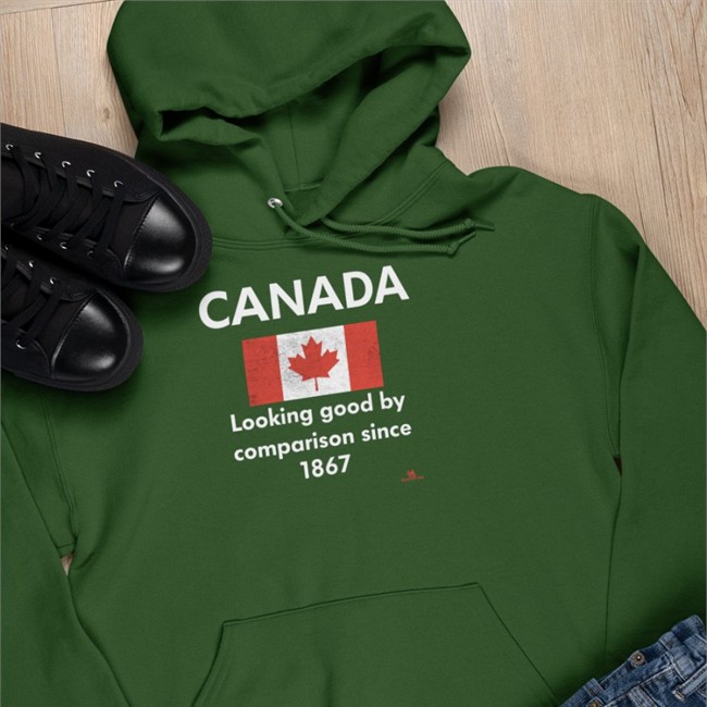 Canada Looking Good By Comparison Since 1867 Shirt The Beaverton Canada Looking Good By Comparison Since 1867 Sweatshirt