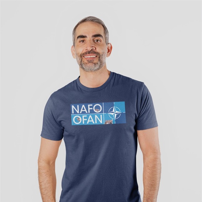Gabrielius Landsbergis Fellas NAFO OFAN Insignia Adult Tee