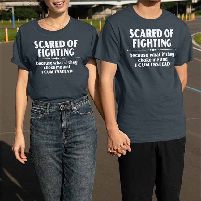 Bloodyfaster Scared Of Fighting Because What If They Choke Me And I Cum Instead Cap Scared Of Fighting Because What If They Choke Me And I Cum Instead Hoodie
