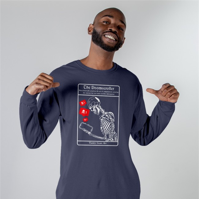Vanity Scare Art The Doomscroller T-Shirt