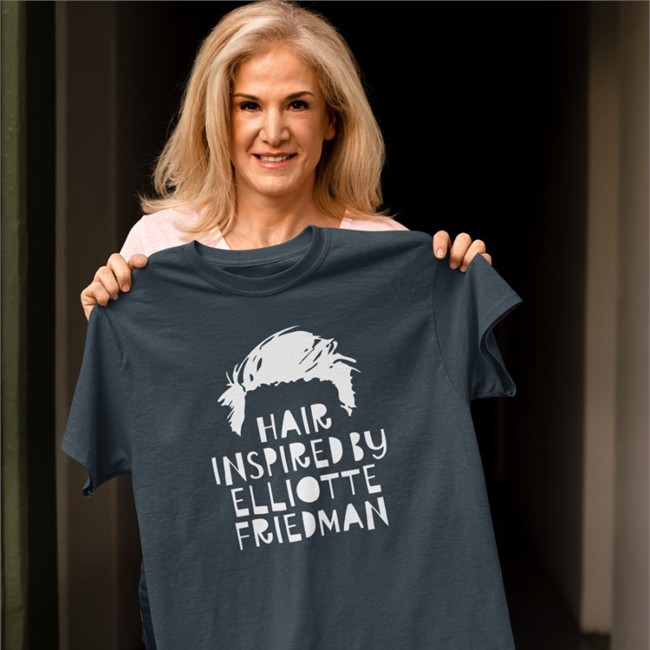 Hair Inspired By Elliotte Friedman Shirt Blue