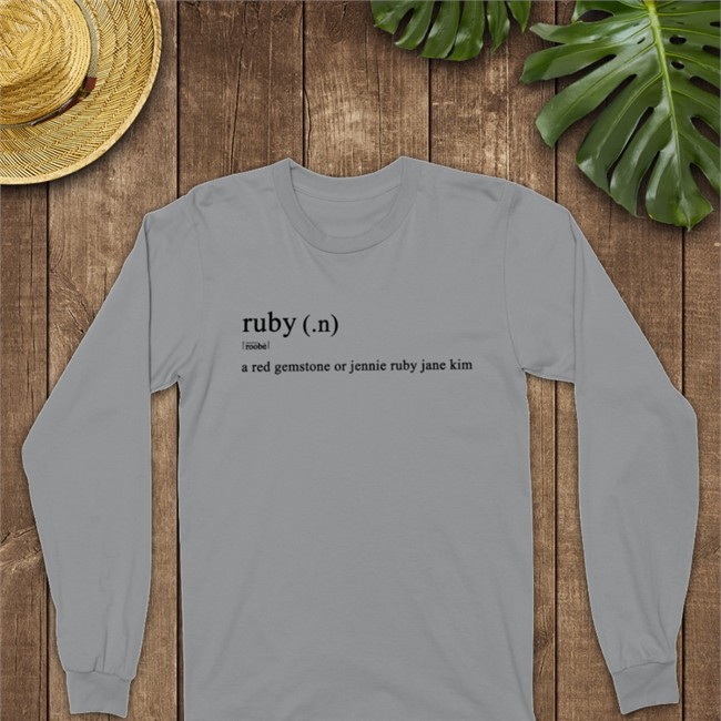 Ruby Roobe A Red Gemstone Or Jennie Ruby Jane Kim Shirt Blinkyy11 Lovesick Girl Ruby Roobe A Red Gemstone Or Jennie Ruby Jane Kim T-Shirt Blinkyy11 Lovesick Girl