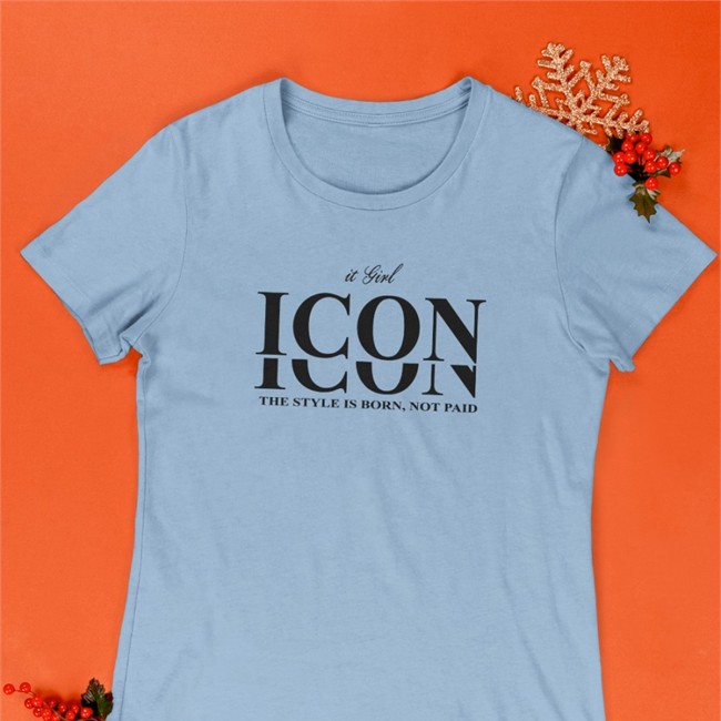 It Girl Icon The Style Is Born Not Paid Shirt White Translatedtees It Girl Icon The Style Is Born Not Paid T Shirt