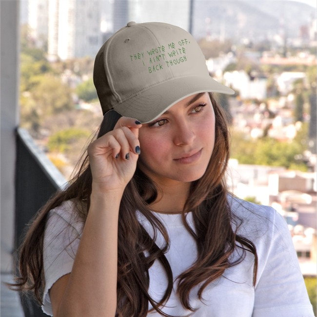 Barstool Sports They Wrote Me Off I Ain't Write Back Though Tee They Wrote Me Off I Ain't Write Back Though Hats