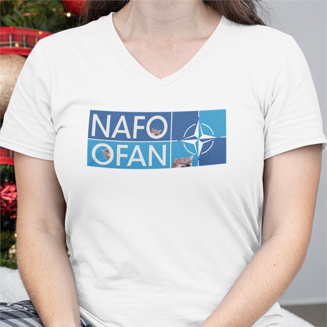 Saint Javelin Merch Fellas NAFO OFAN Insignia Adult Shirt Gabrielius Landsbergis Saint Javelin Merch Fellas NAFO OFAN Insignia Adult Shirts White Gabrielius Landsbergis