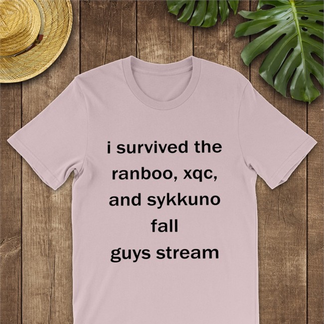 Shiloh I Survived The Ranboo Xqc And Sykkuno Fall Guys Stream White TShirt Riddleranboo Shiloh I Survived The Ranboo Xqc And Sykkuno Fall Guys Stream White T Shirt Riddleranboo