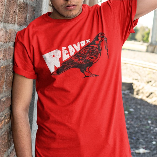 Noodle Pigeon Tee Shirt Red Vox Merch Noodle Pigeon Shirt