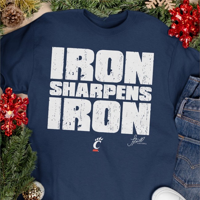 Luke Fickell Iron Sharpens Iron Shirts Black