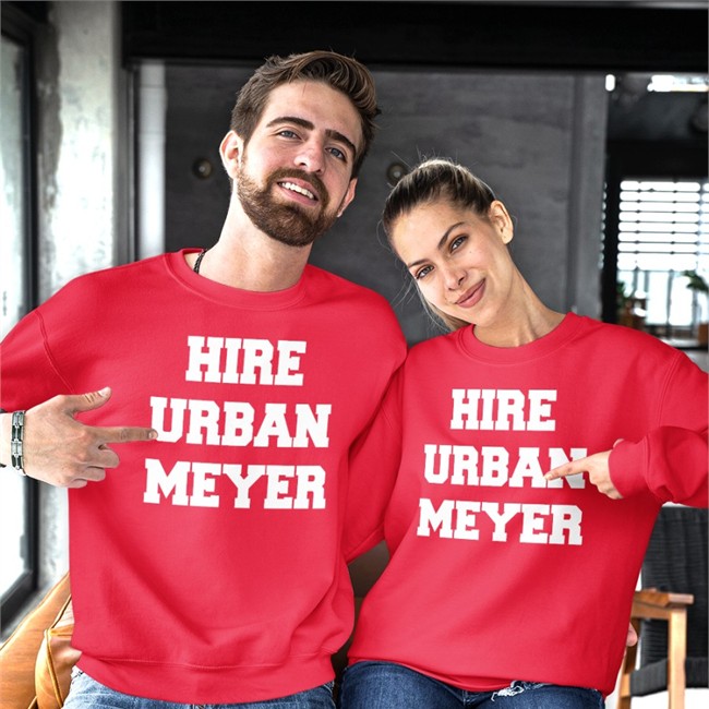 Hire Urban Meyer Tee Shirt Nebraska Fan Hire Urban Meyer Hat