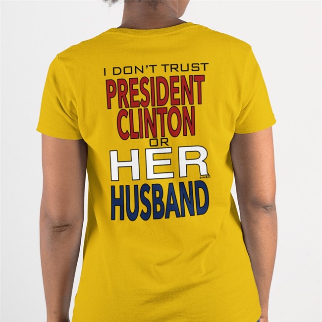 Dr Timeline I Dont' Trust President Clinton Or Her Husband TShirt Garbage Ape I Dont' Trust President Clinton Or Her Husband Shirt Dr Timeline Garbage Ape