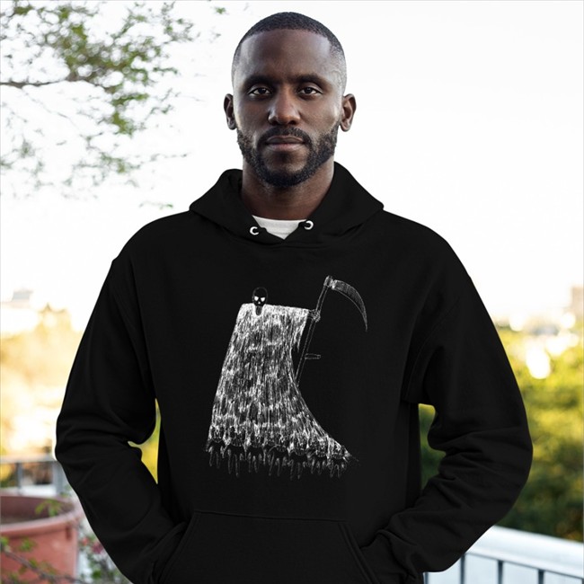 Radiohead Merch Grim Reaper Sweatshirts Stanley Donwood