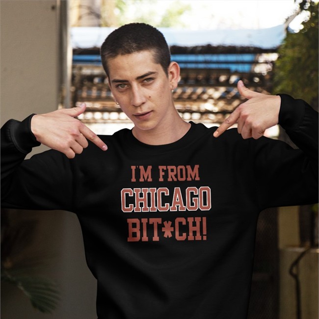 Funny The Rhoa Tea I'm From Chicago Bitch Shirt Triggered Aren’t You