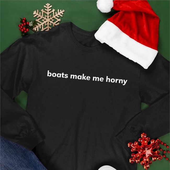 Sadie Crowell Merch Boats Make Me Horny Sweatshirts Sadie Crowell Merch Boats Make Me Horny Zip Up Hooded