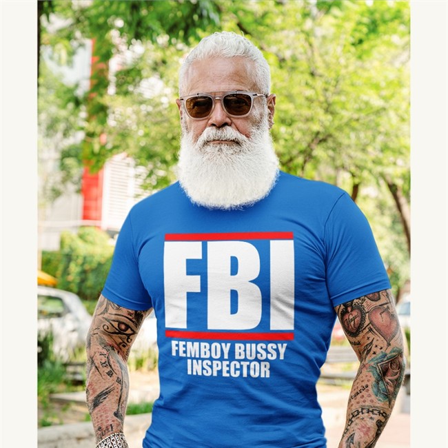 Fbi Femboy Bussy Inspector Baseball Sleeve Tee Shirtsthtgohard