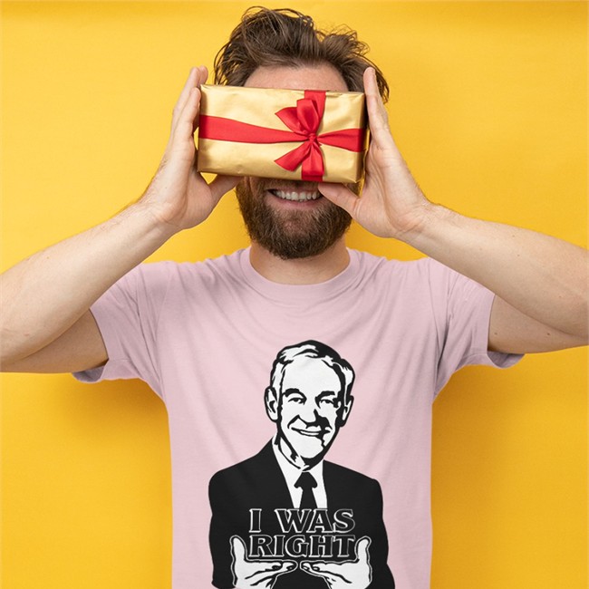 Ron Paul I Was Right Hoodie The Redheaded Libertarian Ron Paul I Was Right T-Shirt The Redheaded Libertarian