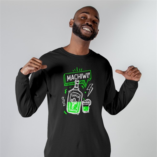 Christian Nodal Machiwi Sweatshirt Christian Nodal Merch Christian Nodal Machiwi Black T Shirt