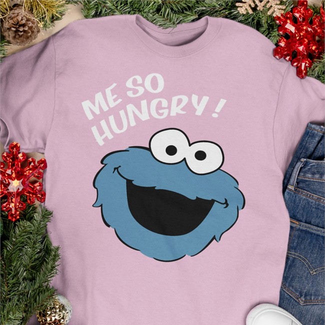 Me So Hungry Meme Cookie Monster TShirt Hollow Point Me So Hungry Meme Cookie Monster Hollow Point T-Shirt