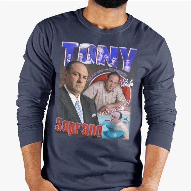 Tony Soprano Those Who Want Respect Give Respect T Shirt Sopranos Central Orange_Peelbeef