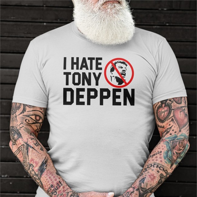 Tony Deppen Store I Hate Tony Deppen Tee Shirt Dani Talks Wrestling
