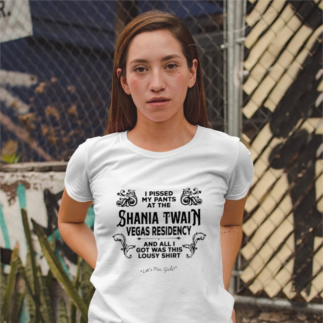 Adam Eliis I Pissed My Pants At The Shania Twain TShirt Adamtotscomix Adam Eliis I Pissed My Pants At The Shania Twain Shirt White Adamtotscomix