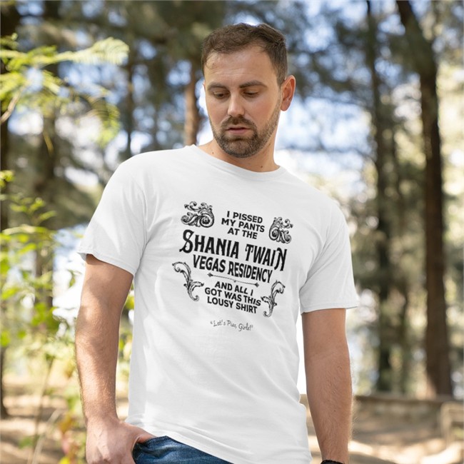 Adam Eliis I Pissed My Pants At The Shania Twain TShirt Adamtotscomix Adam Eliis I Pissed My Pants At The Shania Twain Shirt White Adamtotscomix