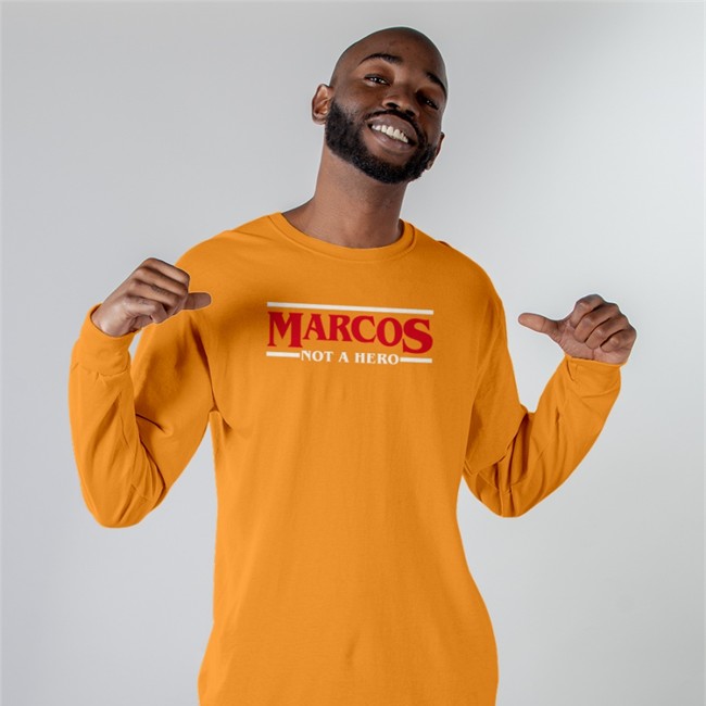 Marcos Not A Hero T-Shirt Nico Quejano Marcos Not A Hero Shirt 2022 Nico Quejano